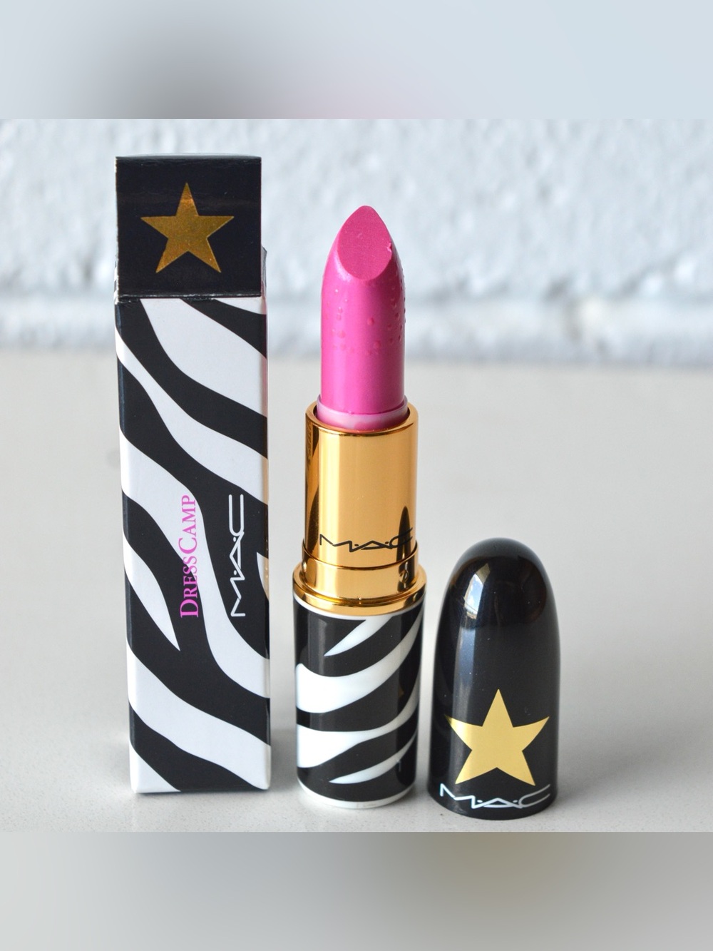 MAC Cosmetics Lipstick *TOO FAB* Limited Edition ULTRA RARE DRESSCAMP 2008 - Picture 4 of 11